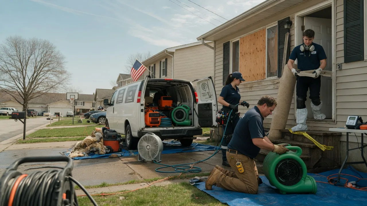 Water Damage Restoration in Horicon, WI near me